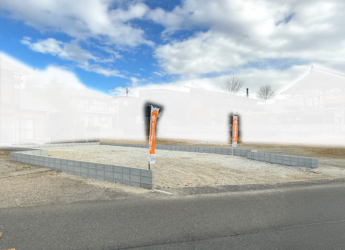 草津市追分現地