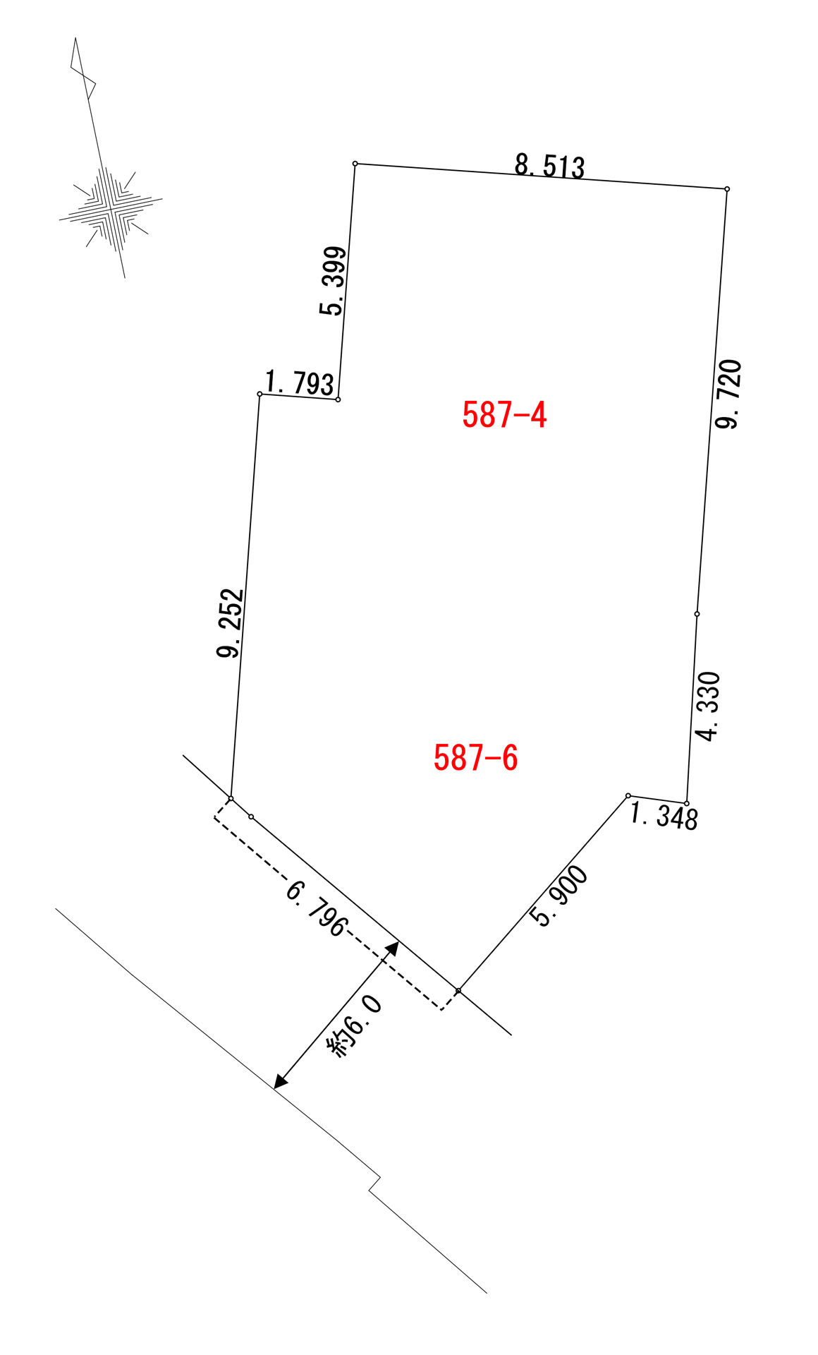 草津市追分現況