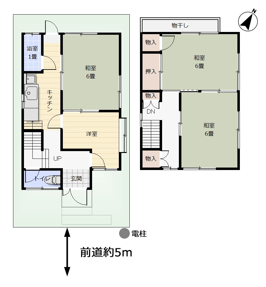 四ノ宮川原町間取り