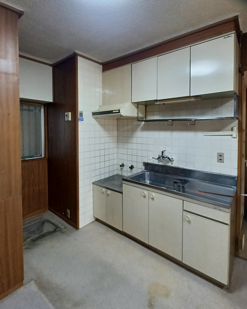 山科団地D棟キッチン