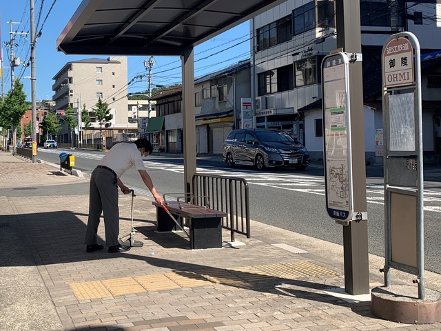 山科ハウジングセンターの朝